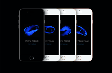 Copyright- Pixeden ipone-7-Fout- colors-Mockup