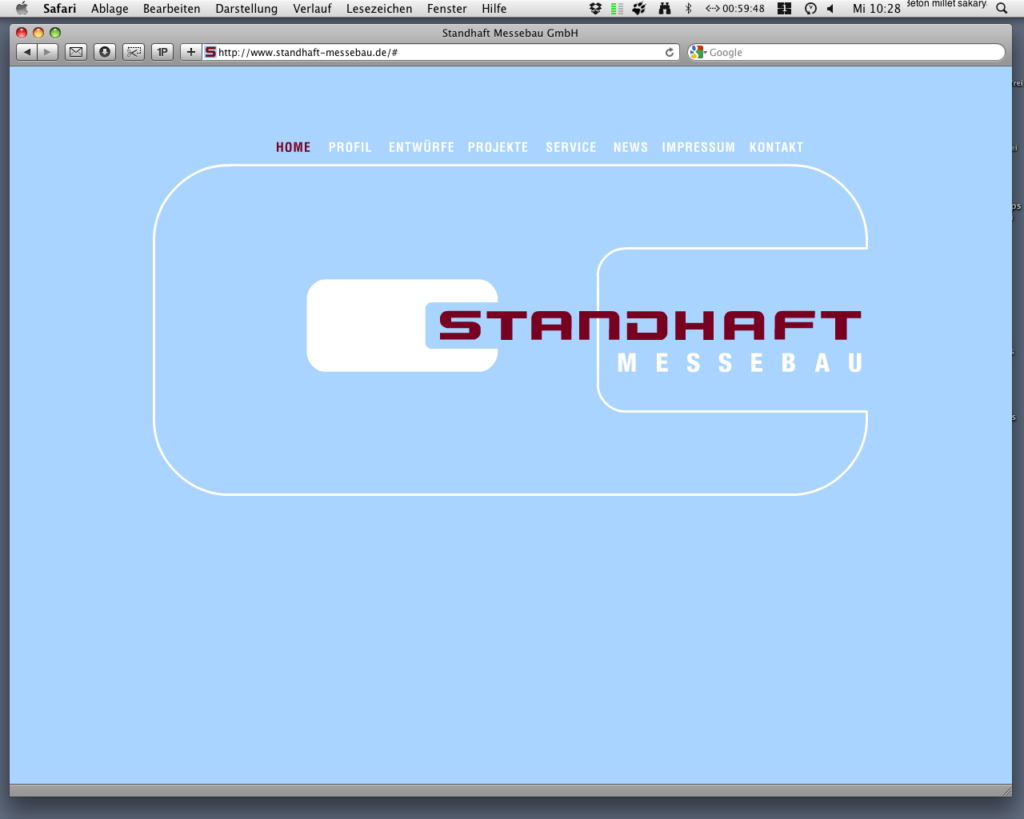 standhaft screen 00home